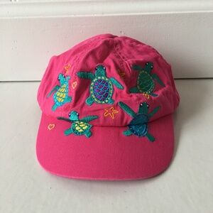 Kidtees Pink Turtle Hat by Stephen Joseph